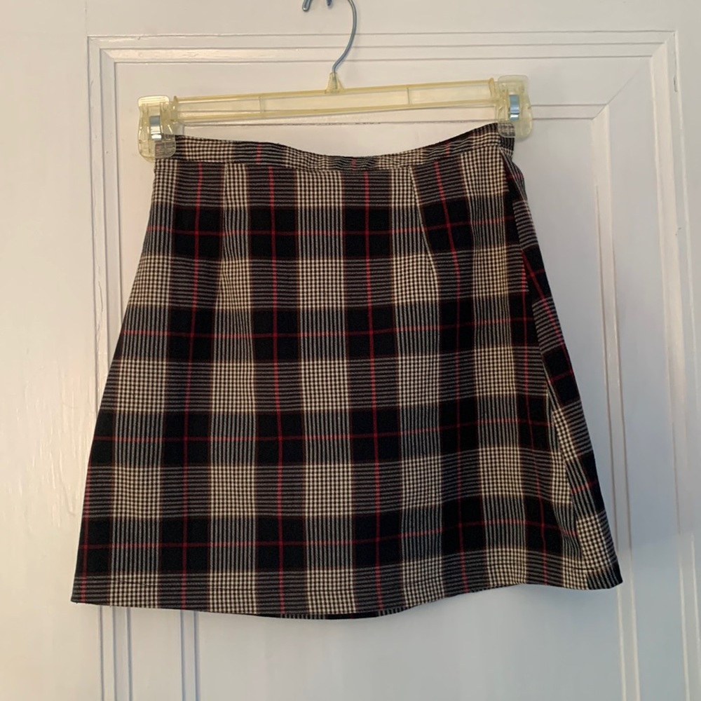 Janet Studio Plaid Skirt